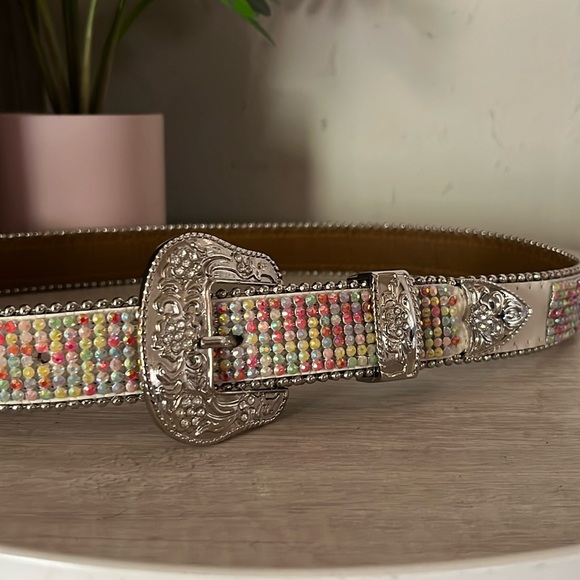 Rhinestones Western Belt - Picture 4 of 14